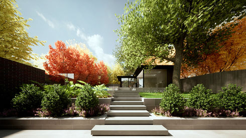 Autumn Garden Terrace